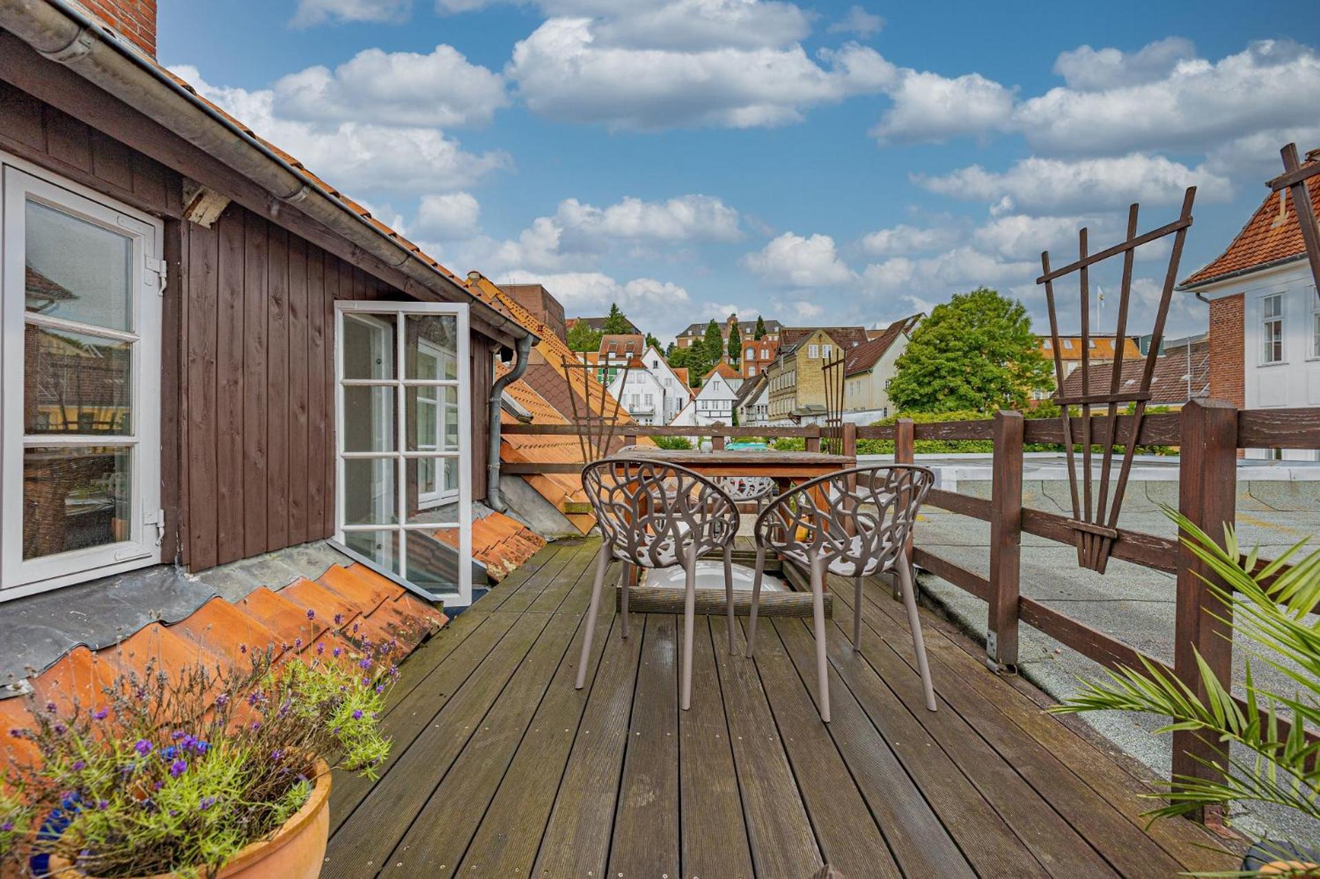 Fewo1846 - Kaete-Lassen-Huus - Uriges Haeuschen Auf 3 Ebenen Mit Dachterrasse Am Hafen Flensburg Zewnętrze zdjęcie